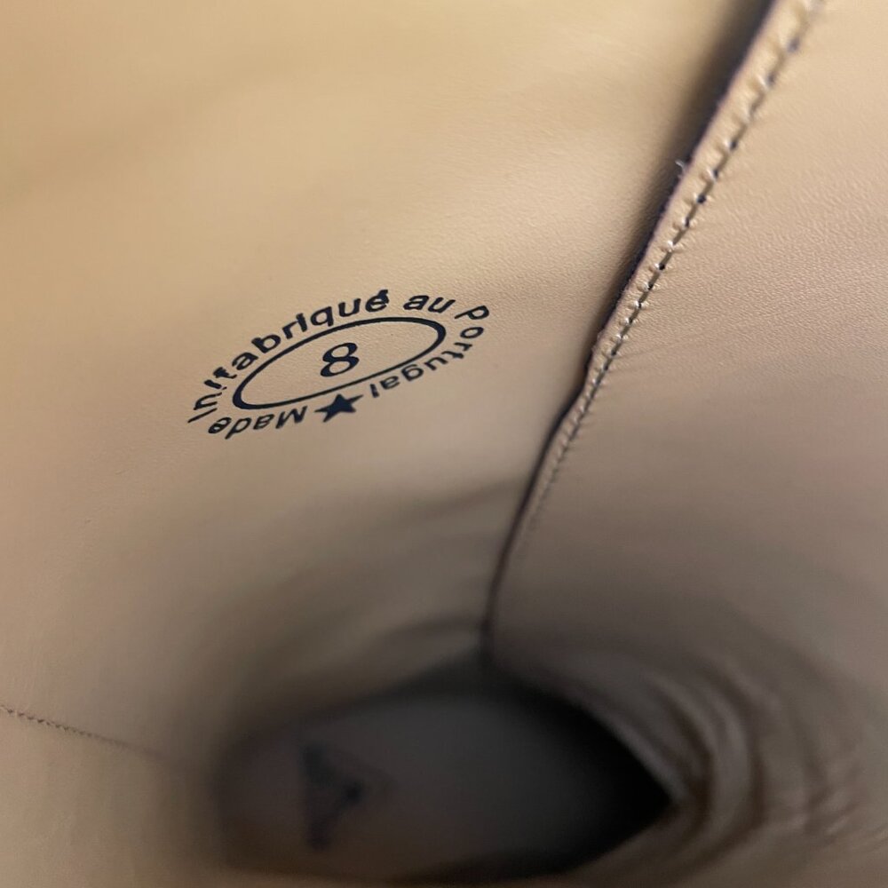 Fluevog Mellow Melody Tall Lace-Up Brogue Boots - Picture 9 of 11